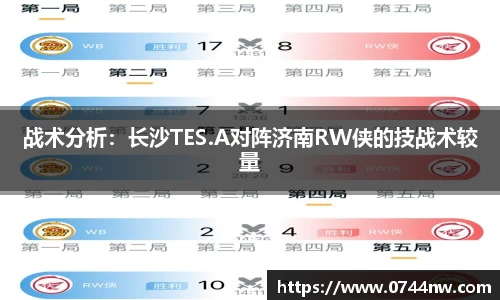 战术分析：长沙TES.A对阵济南RW侠的技战术较量